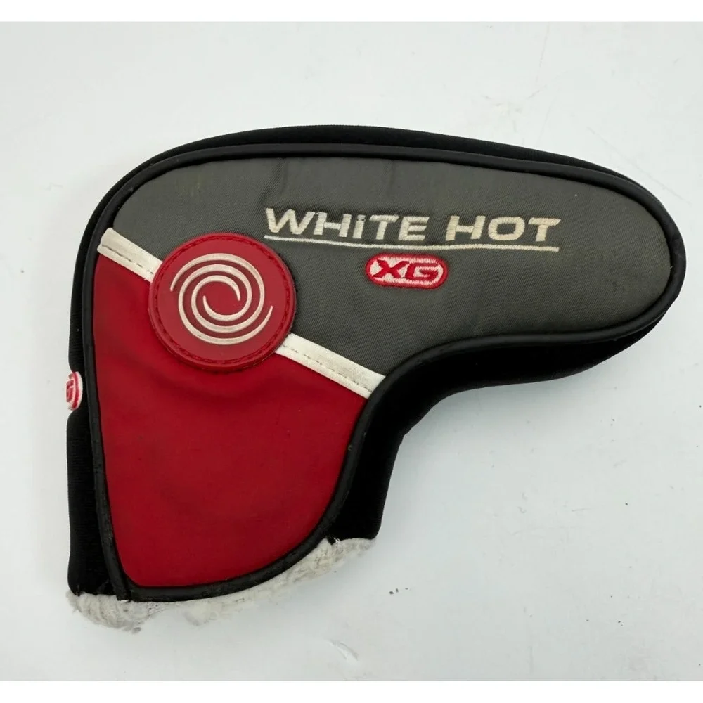 Odyssey White Hot XG Blade Putter Headcover | Gray, Red, & Black Golf Club Cover